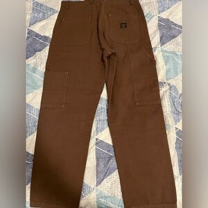 P&co Albion Pant - Caribou 32x30 Double Knee Canvas Workwear Carhartt